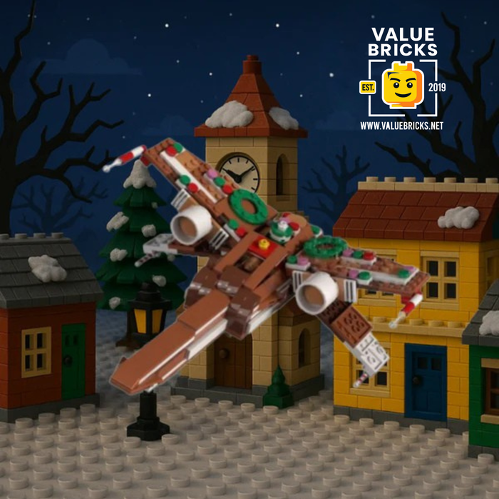 Gingerbread Fighter MOC