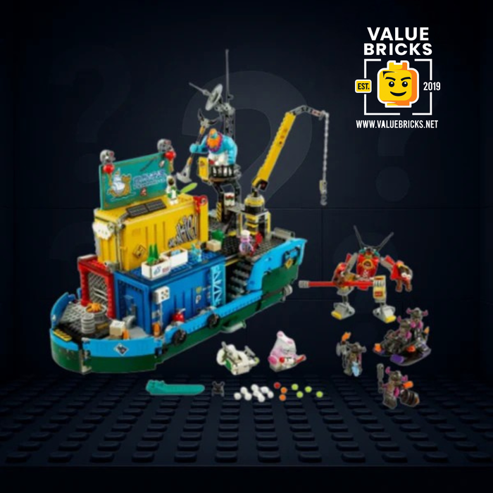 Secret HQ Boat Workshop Mech 80013