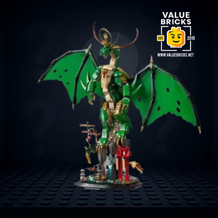 Green Guardian Dragon MOC