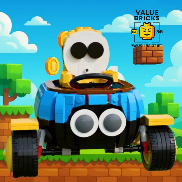 Shy Guy in Kart MOC Biddybud 519