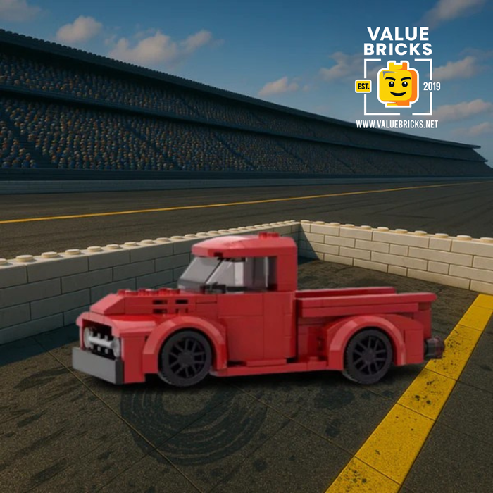 Red Racer Pickup Truck MOC