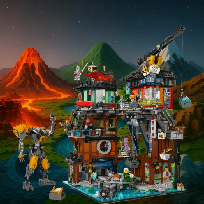 Ninja City Workshop 71837