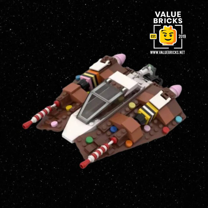 Gingerbread Snow-Speeder MOC