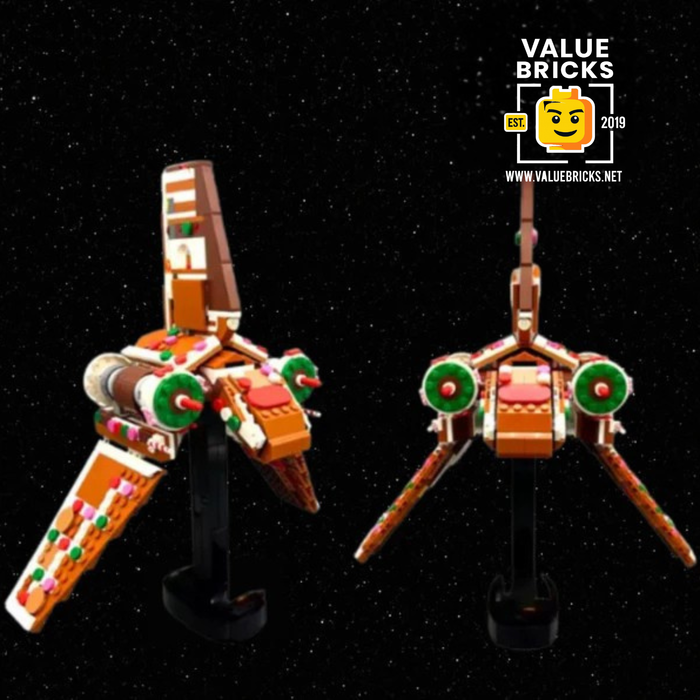 Gingerbread Shuttle MOC