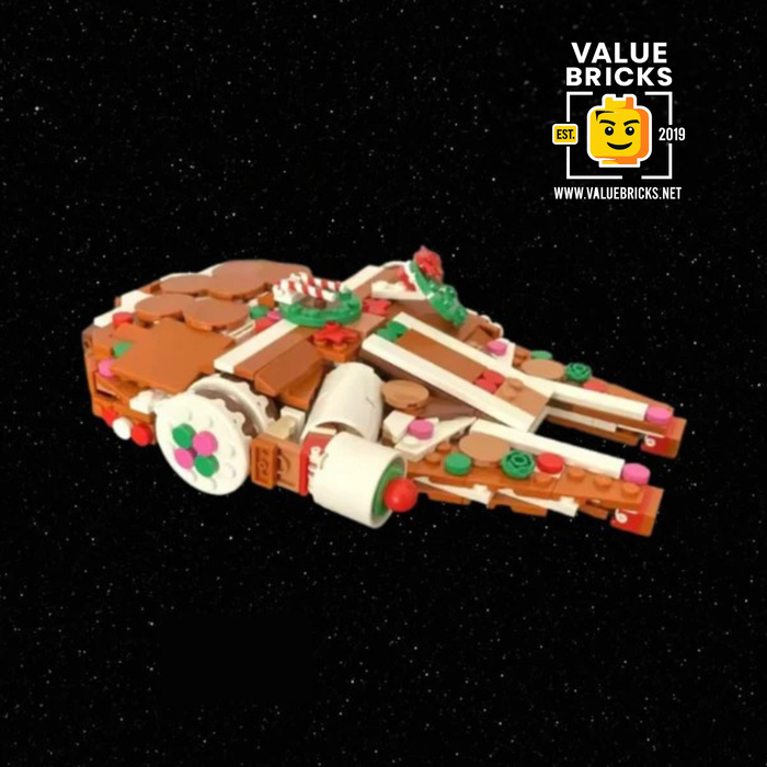 Gingerbread Falcon MOC