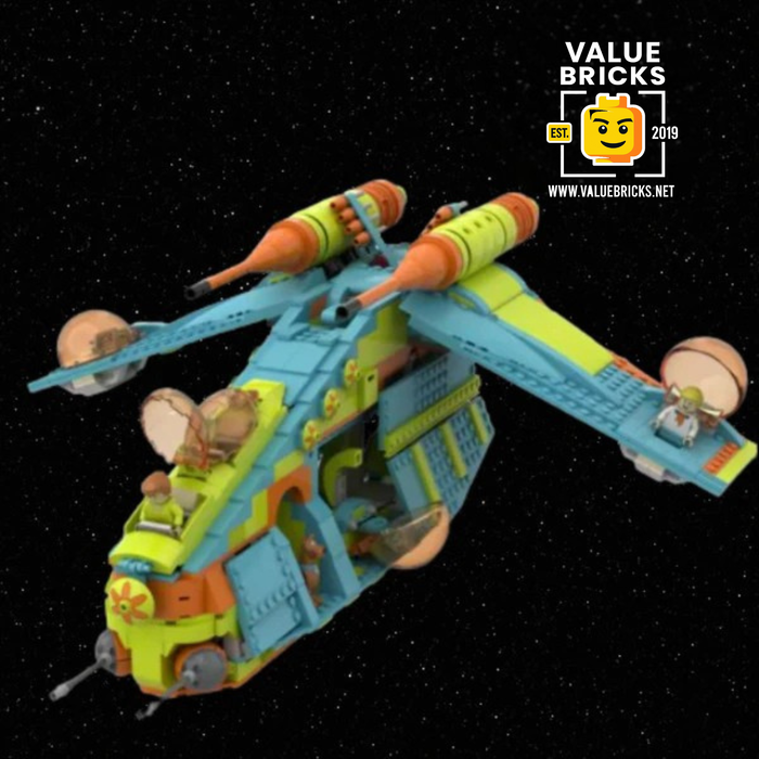 Scoob MOC Republic Gunship 75021 Clone Rebrickable
