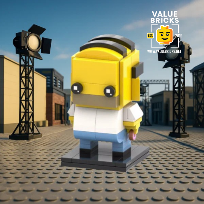 Homer MOC Brickheadz