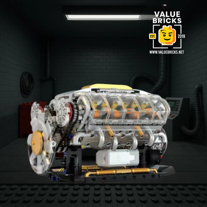 V8 Engine Model