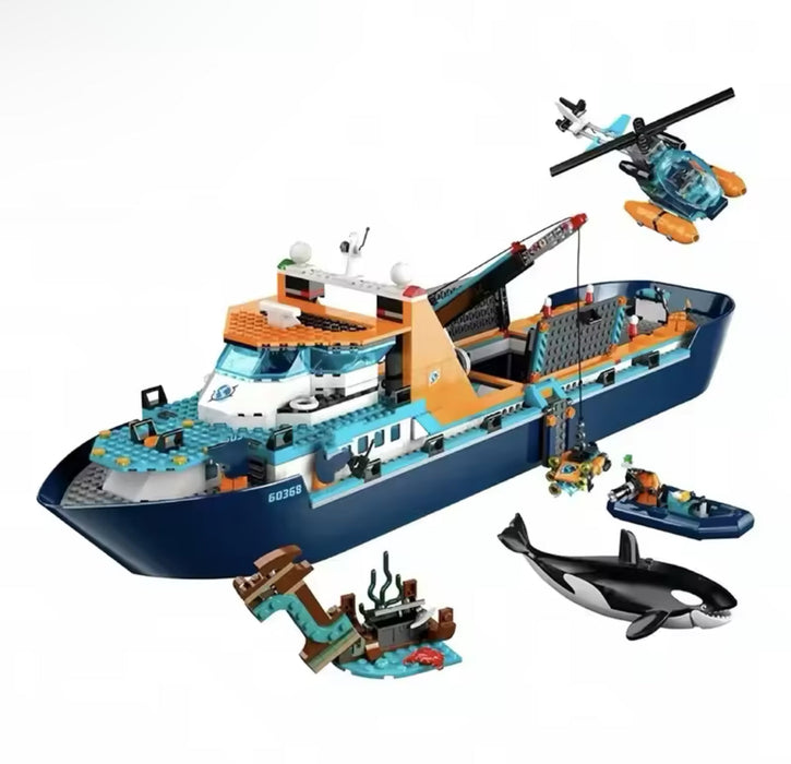 Arctic Explorer Helicopter Ship