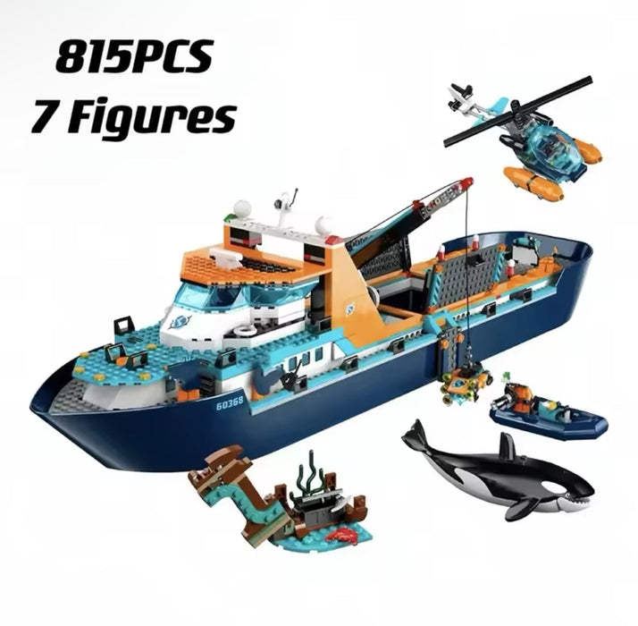 Arctic Explorer Helicopter Ship