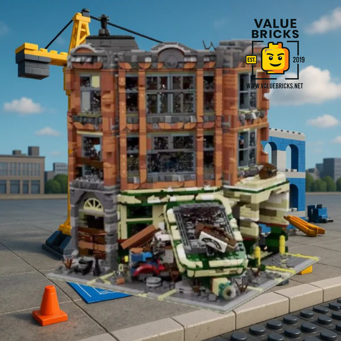 Apocalyptic Corner Garage MOC