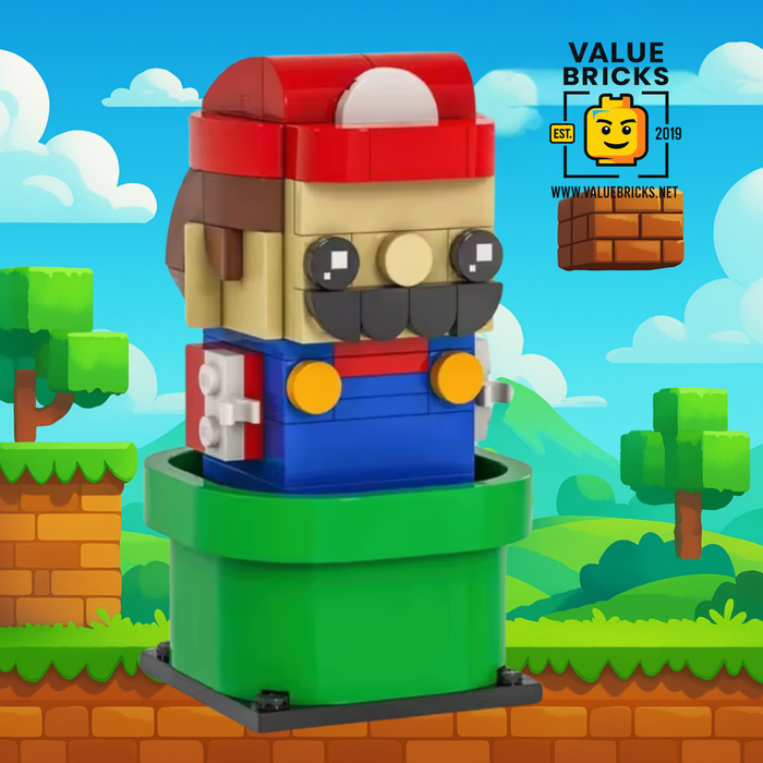 Super M BrickHead Moc In Pipe 139