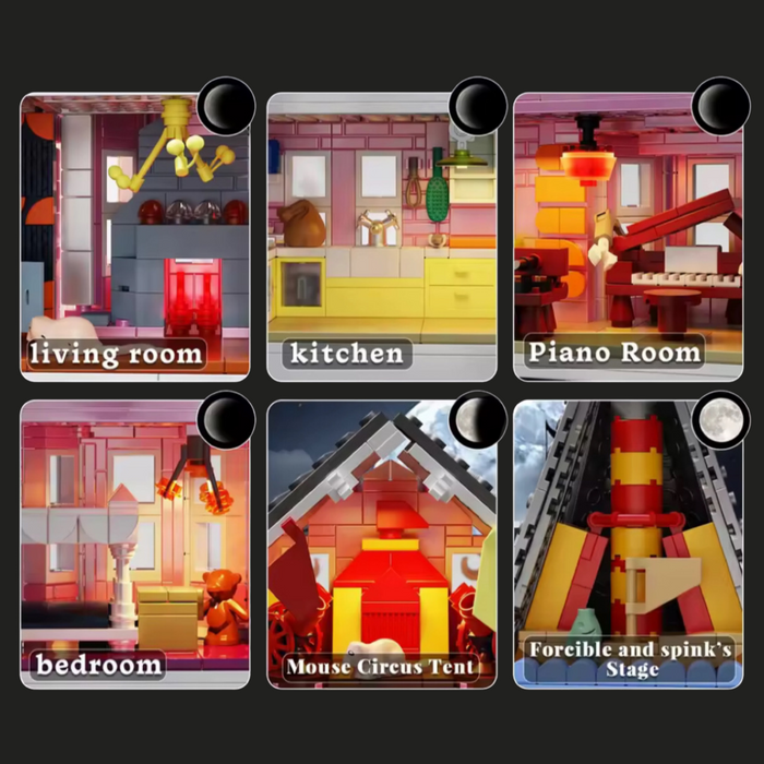 Coraline Halloween House MOC 1349