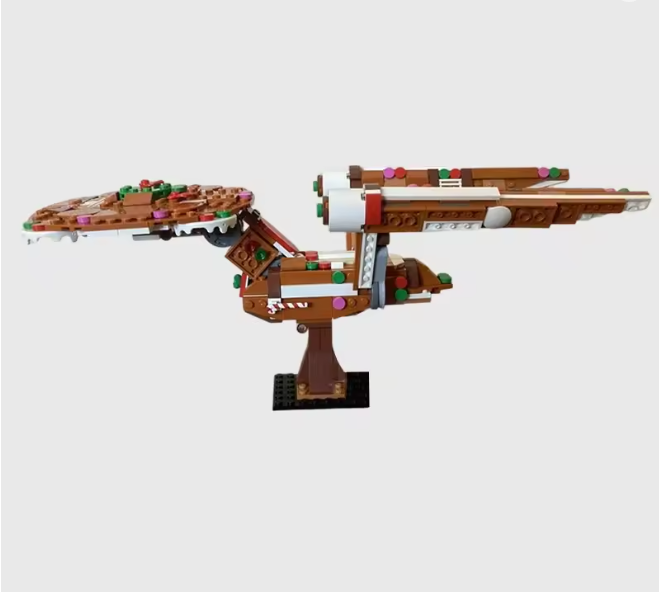 Gingerbread Ship MOC